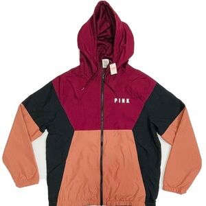 Victoria's Secret Colorblock Windbreaker Jacket